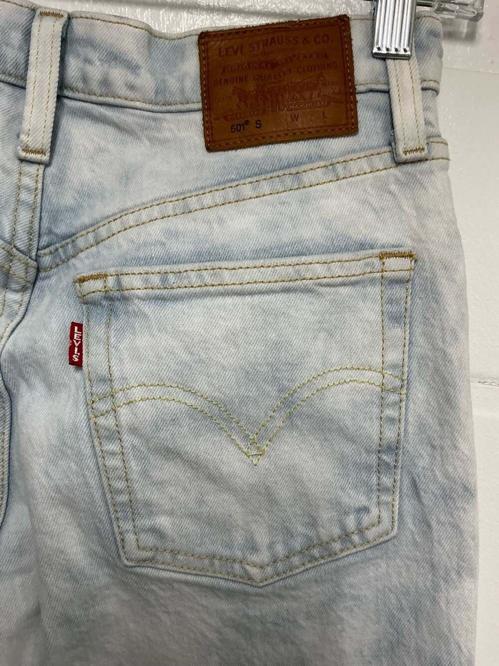 Levi's Premium 501 Quality Clothing Women's Jeans Size W27 X L28 - Picture 1 of 10
